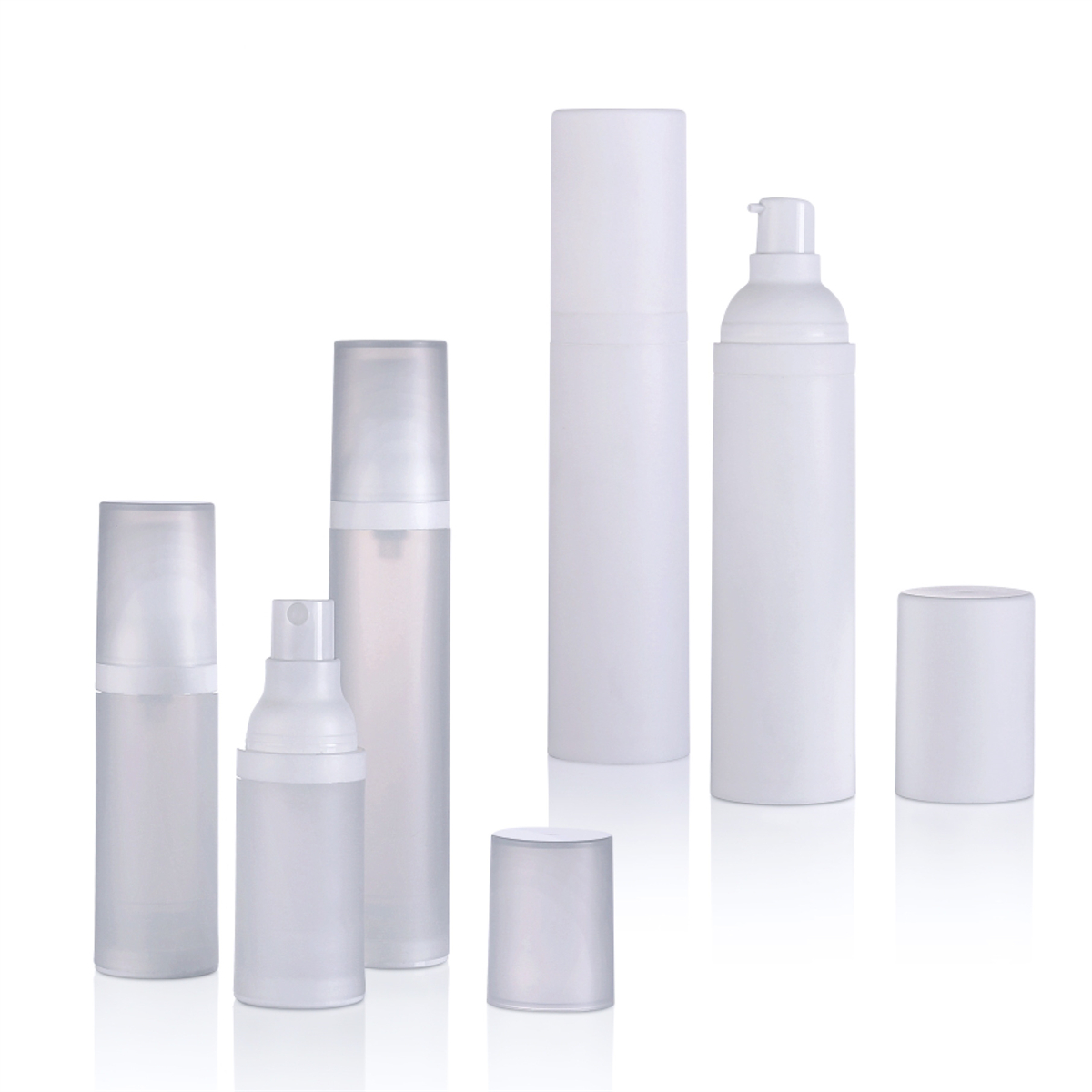 15 ml 20 ml 30 ml 50 ml 80 ml fagyott asztali légtelenítő palack PP emulziós palack spray Finom köd asztali palack L13