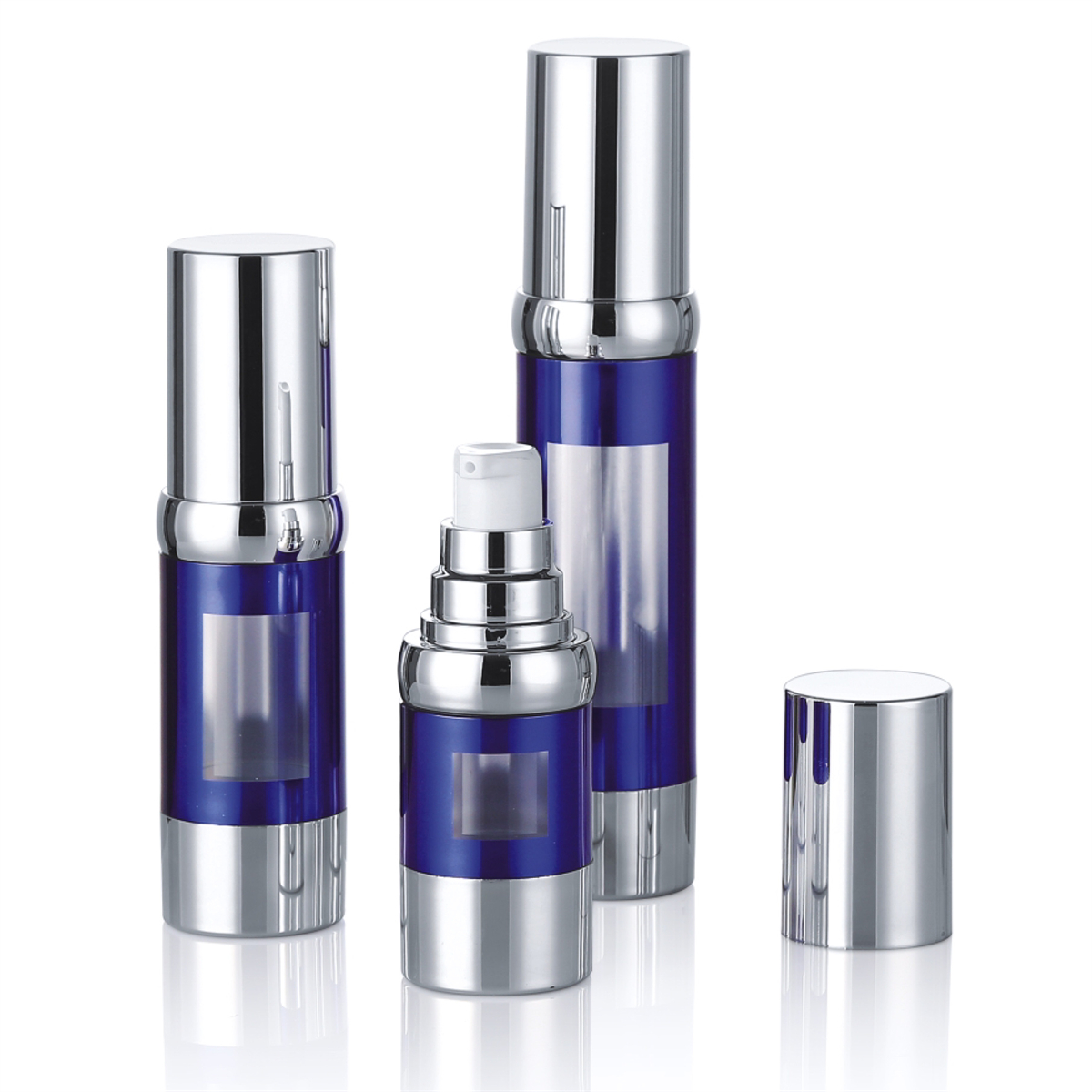 15 ml 30 ml 50 ml légtelen szivattyú palack deluxe mint testápoló szivattyú fej esszencia alapja BB krém L18