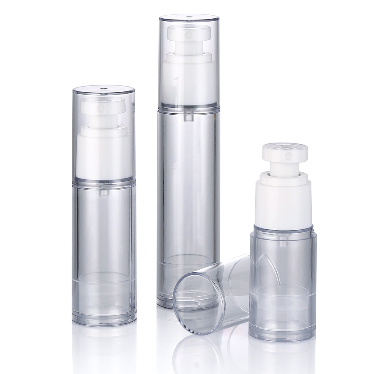 30 ml 50 ml 60 ml 80 ml 100 ml krém újratölthető kozmetikai csomagolás Airless szérum szivattyú palack L02-1