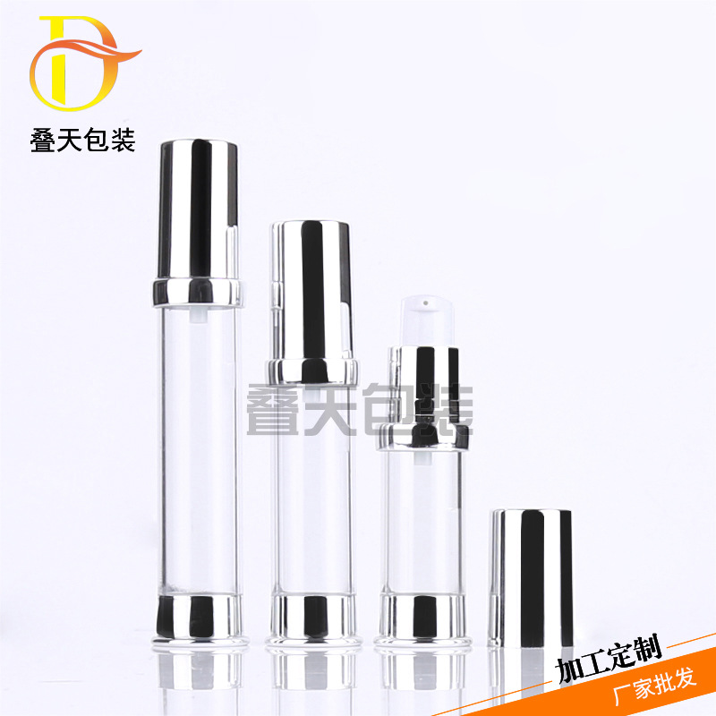 A Ningbo gyártója vákuumkrém palack kozmetikai csomagolási termékeket készít 15 20 30ml krém adagoló