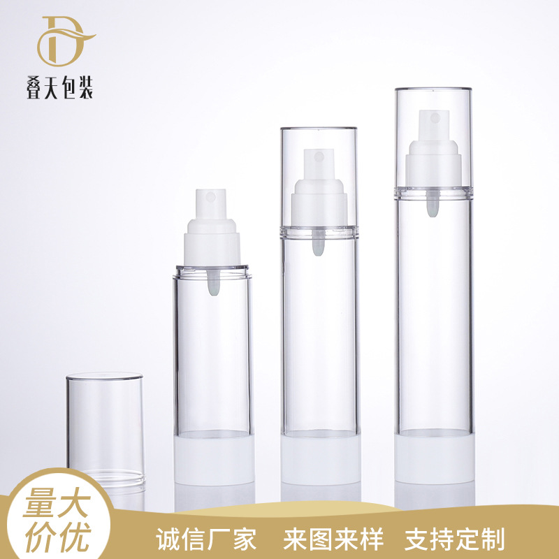 80 ml 100 ml 120 ml kozmetika alcsomagolás vákuum palack sminkvíz spray -palack fertőtlenítő vákuum palack