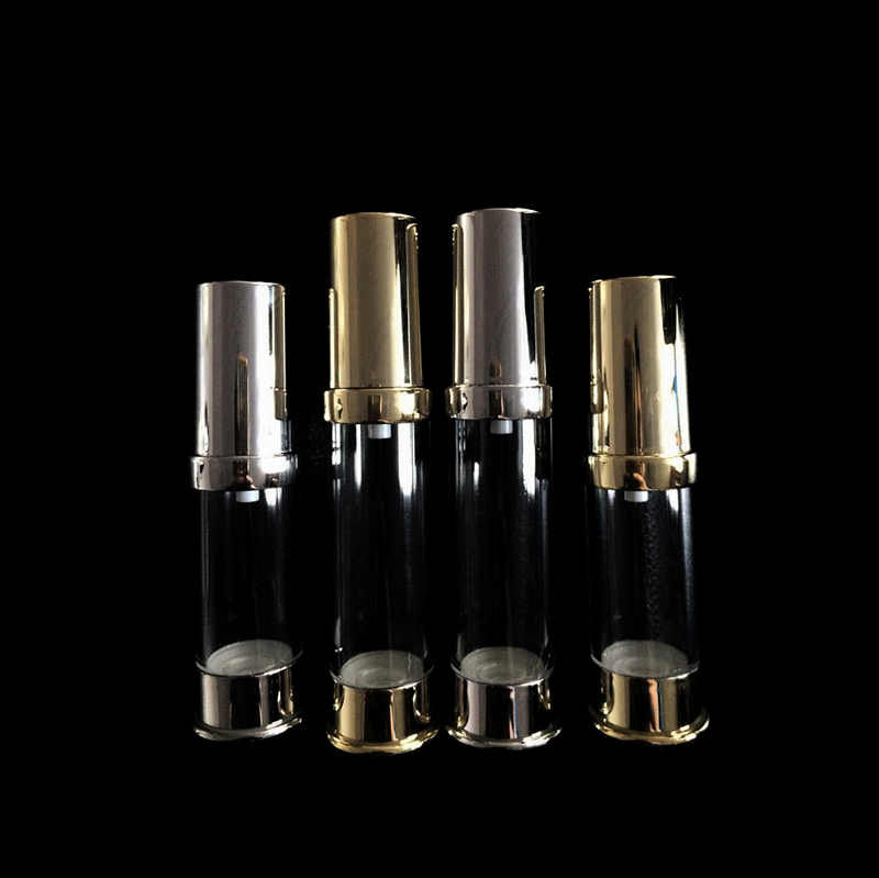 Klasszikus 19,8 mm -es vákuum palack 5 ml 10 ml krém palack kézi krémes palack készletben