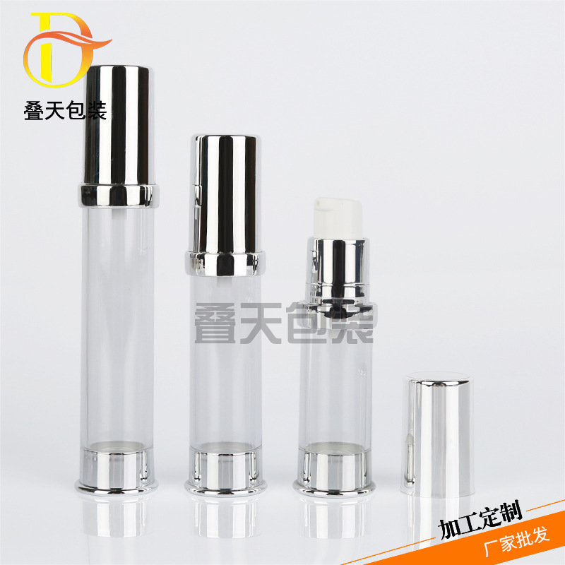 5 ml 10 ml 15 ml krémet vákuum palack esszencia palack kozmetikai krém alsó palack