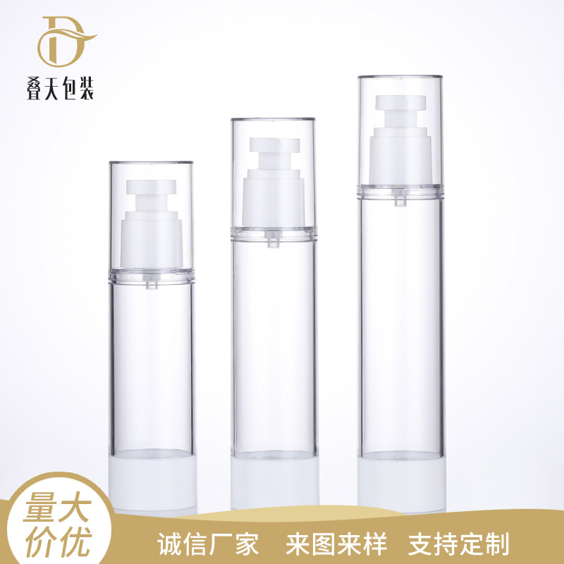 80 100 ml gomb vákuum palack bőr toner palack hordozható kozmetikumok al palack spray -palack